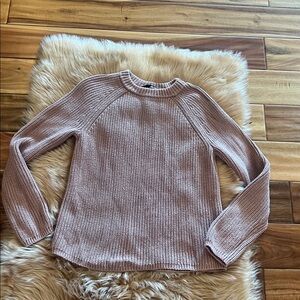 Jenni Kayne Cotton Fisherman Sweater Sz XS